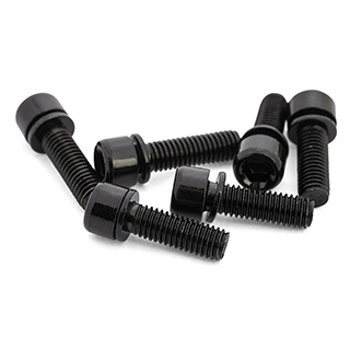 GUSSET TS/S2 STEM BOLT KIT BLACK