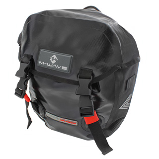 M-WAVE CALGARY PANNIER BAGS 25L BLK