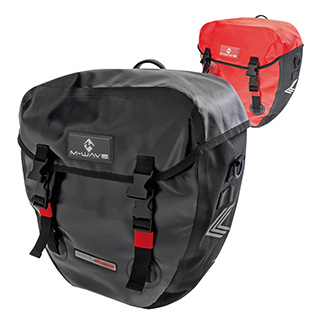 M-WAVE ALBERTA PANNIER BAGS 40L BLK