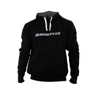 IDENTITI F-PRINT HOODY BLK Lg