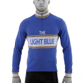 The Light Blue Vintage Long Sleeve Merino Wool Jersey The Light Blue Vintage Long Sleeve Merino Wool Jersey