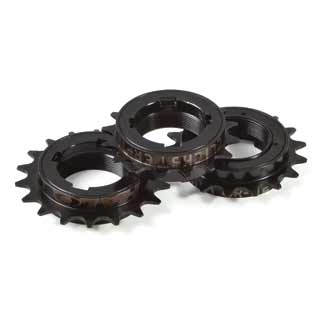 HALO CLICKSTER FREEWHEEL 16T BLK