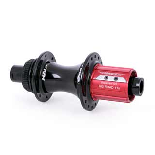 HALO RD2 DISC CL Rr HUB 16/8H BLK HG