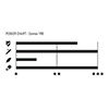 image of Connex 1R8 1/8” Bicycle Chain power chart