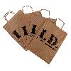 image of ID Brown Paper Carrier Bags